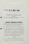 H. J. RES. 288