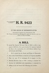 H. R. 9423 by Florence P. Dwyer