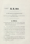 H. R. 984