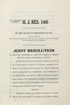 H. J. RES. 186 by Florence P. Dwyer