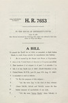 H. R. 7653 by Florence P. Dwyer