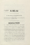 H. RES. 52