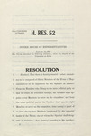 H. RES. 52 by Florence P. Dwyer