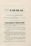 H. CON. RES. 431 by Florence P. Dwyer