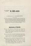 H. RES. 855