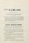H. J. RES. 1070