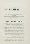 H.J. RES. 22