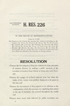 H. RES. 226