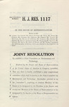 H. J. RES. 1117