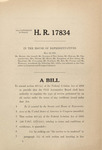 H. R. 17834 by Florence P. Dwyer