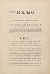 H. R. 18185