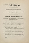 H. J. RES. 276