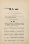 H. R. 3841 by Florence P. Dwyer