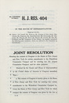 H. J. RES. 404 by Florence P. Dwyer