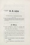 H. R. 9254 by Florence P. Dwyer