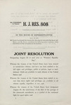 H. J. RES. 808