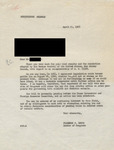Letter to the Humane Society of the United States