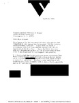 Letter from a cotton and synthetic fabrics company
