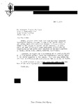 Letter from a New Jersey health organization