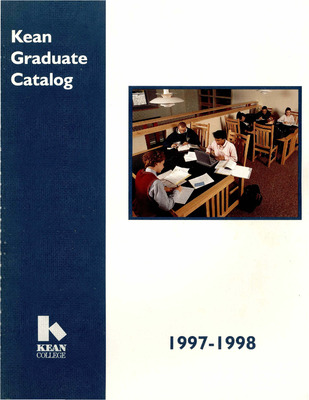 quot Course Catalog 1997 1998 quot by Kean College quot Course Catalog 1997 1998 quot by Kean College