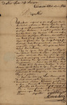 Hendrick Ladich to Peter Van Brugh Livingston, April 5, 1746 by Hendrick Ladich