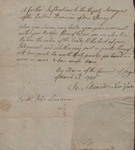 James Alexander to John Lawrence: Pine Lands, March 25, 1743