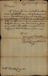 Robert Livingston to Peter Van Brugh Livingston, April 15, 1756 by Robert Livingston