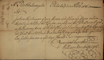 William Vanderspiegle to Peter Van Brugh Livingston, November 25, 1756 by William Vanderspiegel