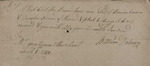 William Dabney to G. Marchant, April 1, 1760