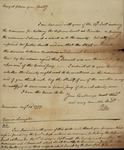 Drafts by Robert Morris to William Livingston and William Scudder, August 22, 1777 by Robert Morris