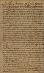 Last Will and Testament of David Ogden, November 12, 1776 by David Ogden