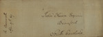 Robert Barnwell to John Kean, April 19, 1789 by Robert Barnwell