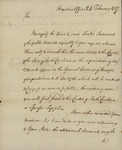 Joseph Nourse to John Kean, February 24, 1787 by Joseph Nourse