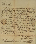 Samuel Wilcox to John Kean, August 13, 1788