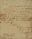 Samuel Wilcox to John Kean, October 1, 1788