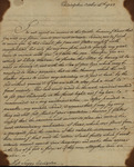 Lewis William Otto to Susan Livingston, October 16, 1783