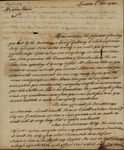 Shubrick & Clempson to John Kean, November 8, 1783 by Shubrick & Clempson