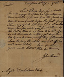 John Kean to Donaldson & Coxe, April 10, 1785 by John Kean