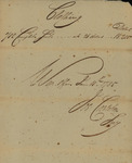 War Office Clothing Estimate Signed by Joseph Carleton, June 10, 1785 by Joseph Carleton and War Office