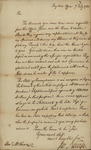 Joseph Nourse to John Kean, July 7, 1785 by Joseph Nourse