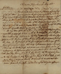 Governor William Moultrie to South Carolina Congress Delegates, July 30, 1785 by William Moultrie