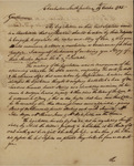 William Moultrie to South Carolina Delegates, October 19, 1785