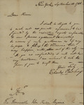 Charles Pinckney to John Kean, September 18, 1786 by Charles Pinckney