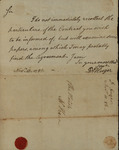 Daniel Huger to John Kean, November 10, 1786 by Daniel Huger