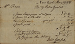 Peter Goclot to Susan Kean, May 29, 1787
