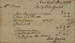 Peter Goclot to Susan Kean, May 29, 1787 by Peter Goclot