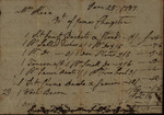 James Chrystics to Susan Kean, June 25, 1787 by James Chrystics