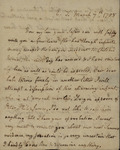 Susan Kean to John Kean, March 7, 1788 by Susan Kean