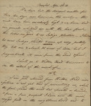 John Kean to Susan Kean, April 23-26 , 1788 by John Kean