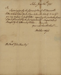 Belcher Noyes to John Kean, June 24, 1788 by Belcher Noyers